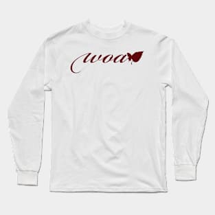 Works of Autumn (Maroon) Long Sleeve T-Shirt